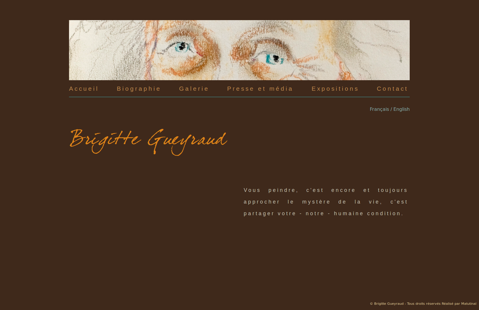 page d'accueil de gueyraud.com